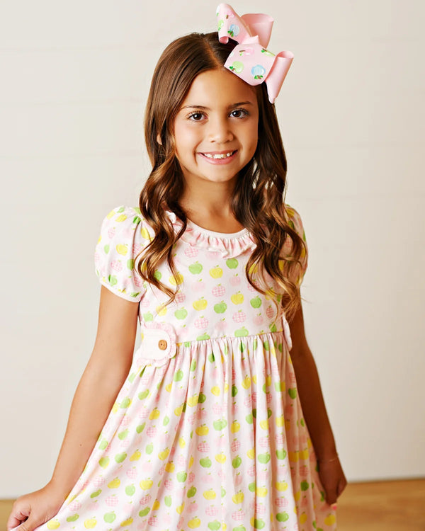 Back to School Apple Gwen Tab Dress