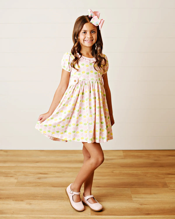 Back to School Apple Gwen Tab Dress