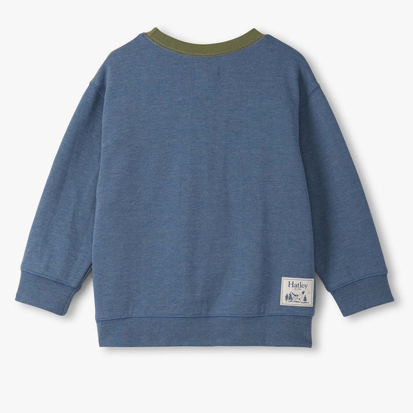 Autumn Color Block Sweatshirt