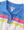 Royal Colorblock Johnny Collar Sweater