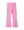 Fuchsia Pink Active Flared Pants