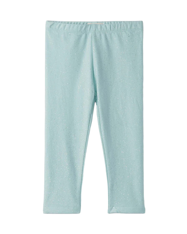 Pastel Turquoise Hot Melt Cozy Legging
