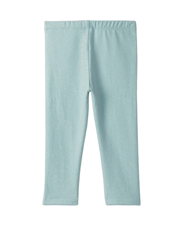 Pastel Turquoise Hot Melt Cozy Legging