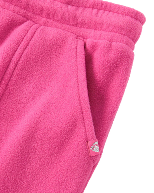 Raspberry Rose Polar Fleece Joggers
