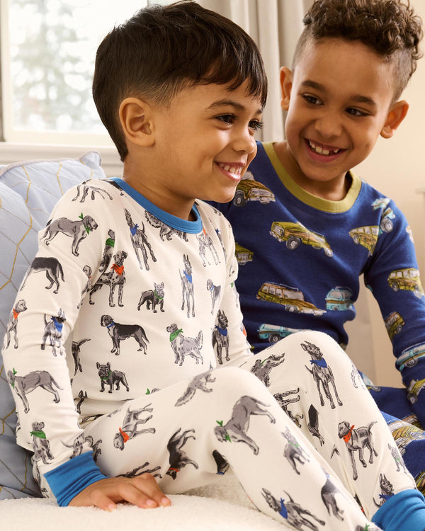 Bandana Dogs Bamboo Pajama Set