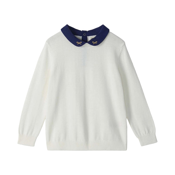 Cami Lace Peter Pan Collar Sweater