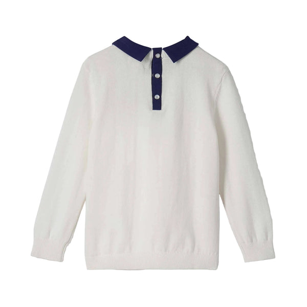 Cami Lace Peter Pan Collar Sweater