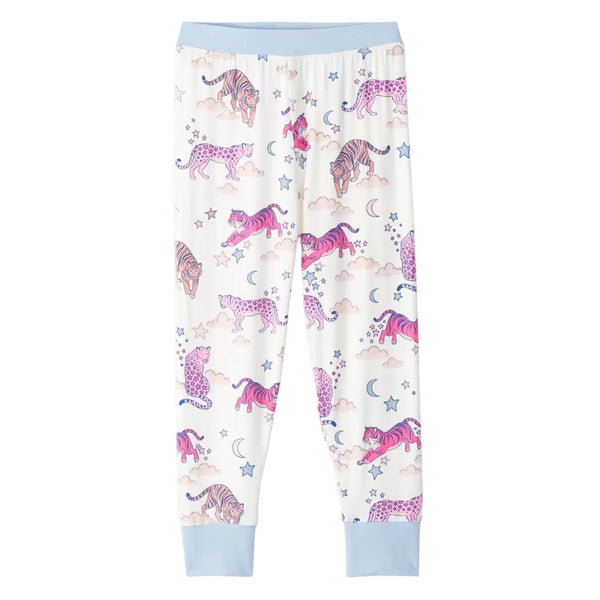 Night Time Tigers Bamboo Pajama Set