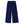 Pleated Velour Relaxed Pants- Navy