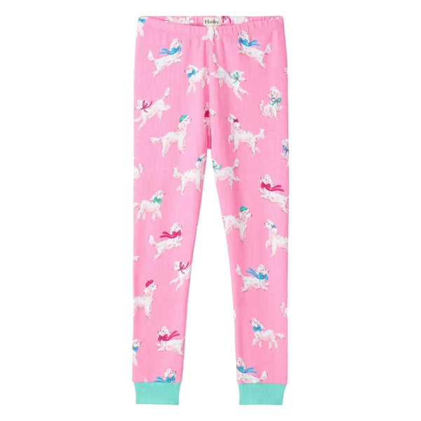Poodle Pups Cotton Rib Pajama Set