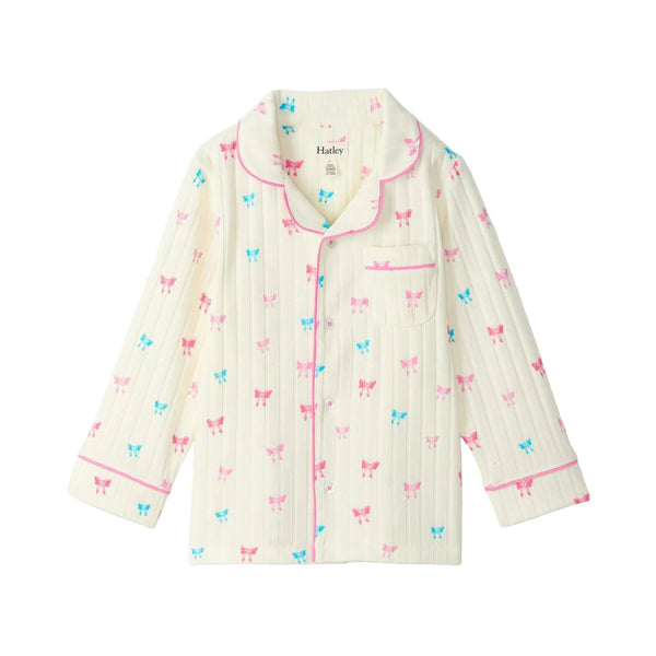 Tiny Bows Relaxed Fit Pajama Set