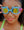 Flexi Feline Cat Swim Goggles- Pouncy Blue