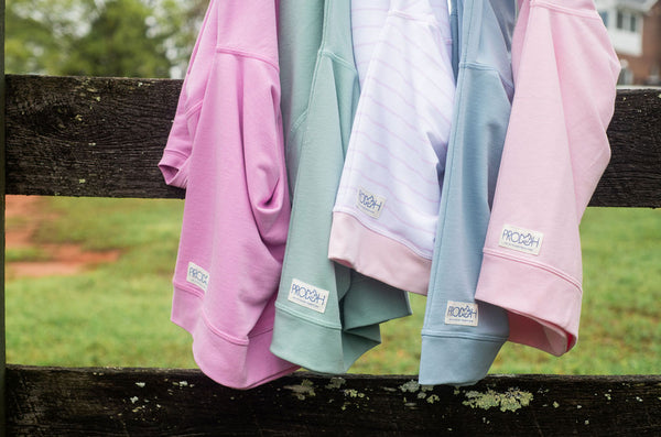 Crew Control Sweatshirt- Pink Tulle Stripe