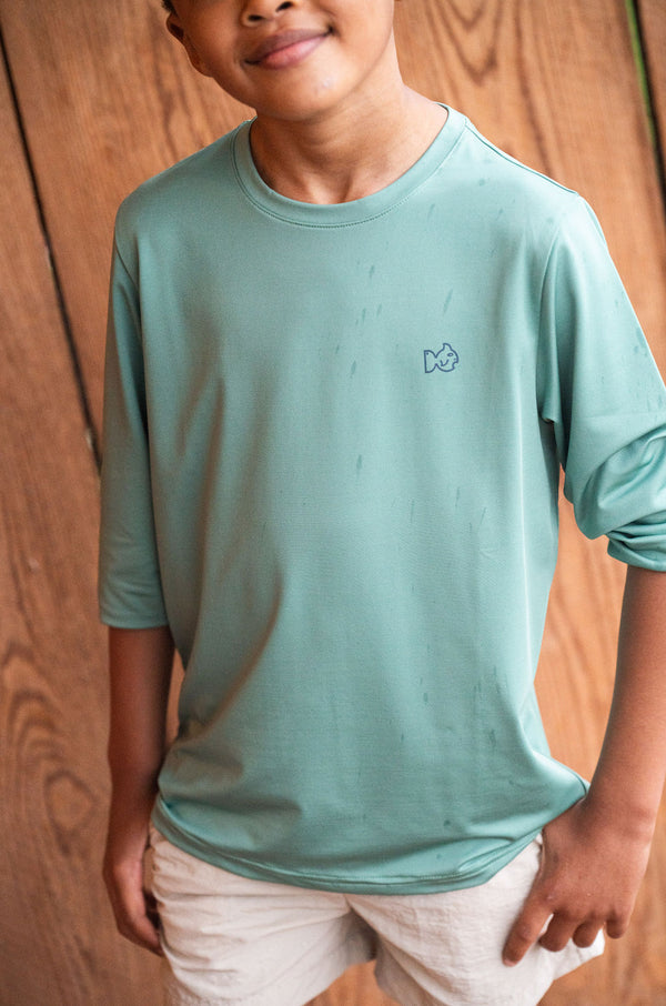 Pro Performance LS Turkey Shirt- Frosty Spruce