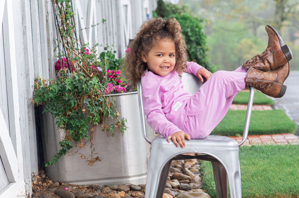 Girls All Day Jogger- Orchid