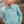 LS Too Cool for School Polo- Frosty Spruce Dark Denim Stripe