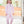 Quilted Zip Pullover- Pink Tulle