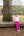 Girls Athletic Flare Legging- Rose Sorbet