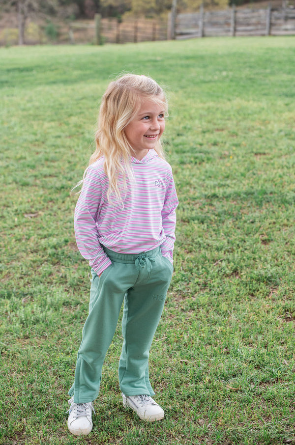 Sunday Funday Jogger Pant- Frosty Spruce
