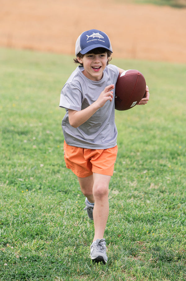 Pro Performance Football Stadium Shirt- Heather Gray
