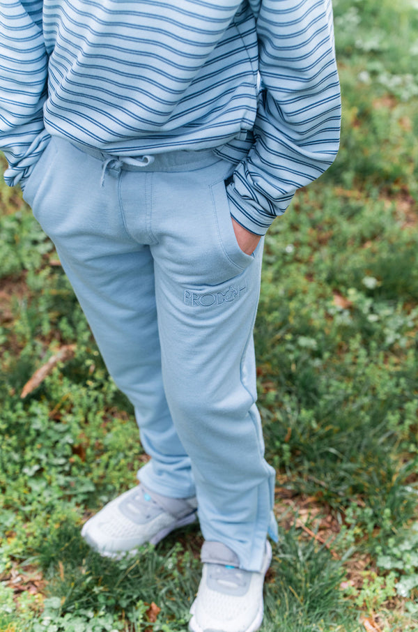 Sunday Funday Jogger Pant- Ashley Blue