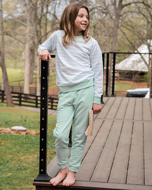 All Day Jogger- Mist Green