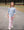 Athletic Flare Legging- Pink Lady
