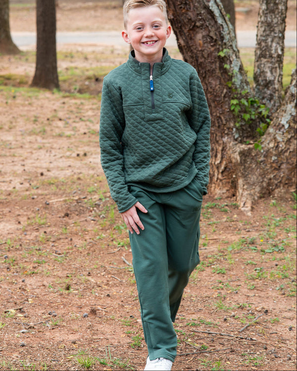 Sunday Funday Jogger Pant- Camping Green