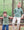 Pro Performance 1/4 Zip Pullover- Camping Hedge Green Stripe