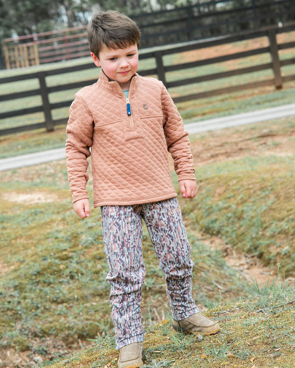 Sunday Funday Jogger Pant- Neutral Stay in the Lines Camo