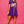 Purple LSU Tigers Baseball Jersey Tee Dress- (Women's)