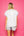 White Powder Blue Ole Miss M Tee- (Women's)