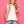 White Baseball Stitch Sweater Vest- (Women's)