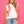 White Baseball Stitch Sweater Vest- (Women's)