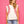 White Baseball Stitch Sweater Vest- (Women's)