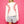 White Baseball Stitch Long Sleeve Sweater- (Women's)