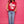 Red & White Stripe 'Batter Up' Sweater Vest- (Women's)