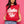 Red & White Stripe 'Batter Up' Sweater Vest- (Women's)