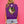 Purple & White Stripe 'Batter Up' Sweater Vest- (Women's)