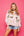 Light Pink Scattered Duck Sweatshirt- (Women's)