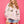 Light Pink Scattered Duck Sweatshirt- (Women's)