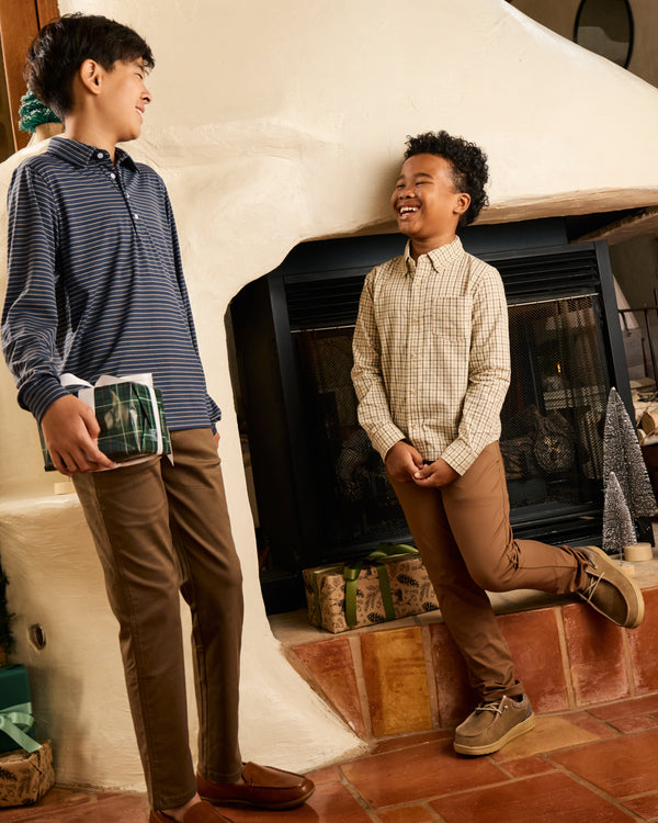 Tee Time Pants- Saddle Brown