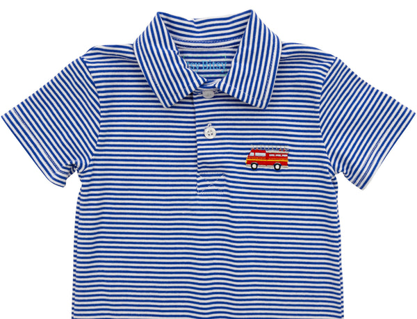 Firetruck Polo Romper