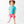 Knit Ruffle Shorts- Pink