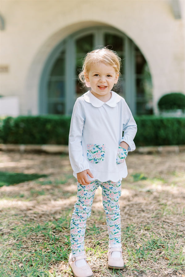 Flanders Poppy Tunic w/ Leggings