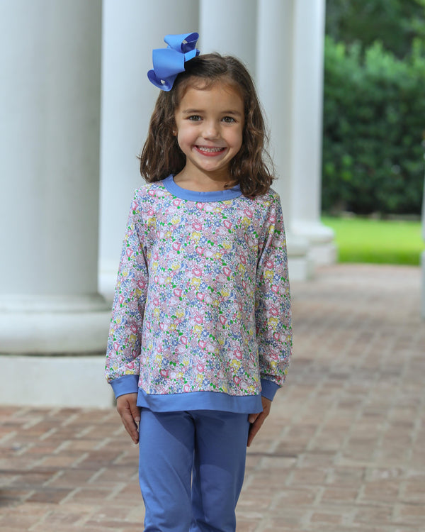 Floral Reagan Pants Set