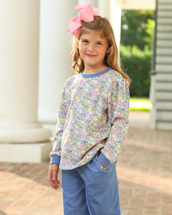 Floral French Terry Set