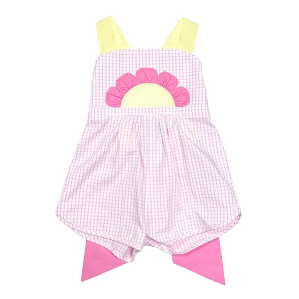 Flowers Sussie Overall- Popsicle Windowpane