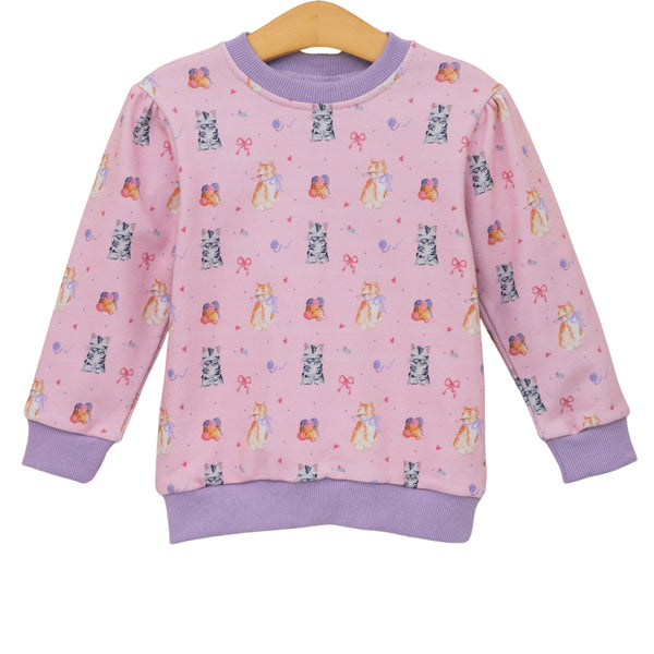 Fluffy Friends French Terry Pullover