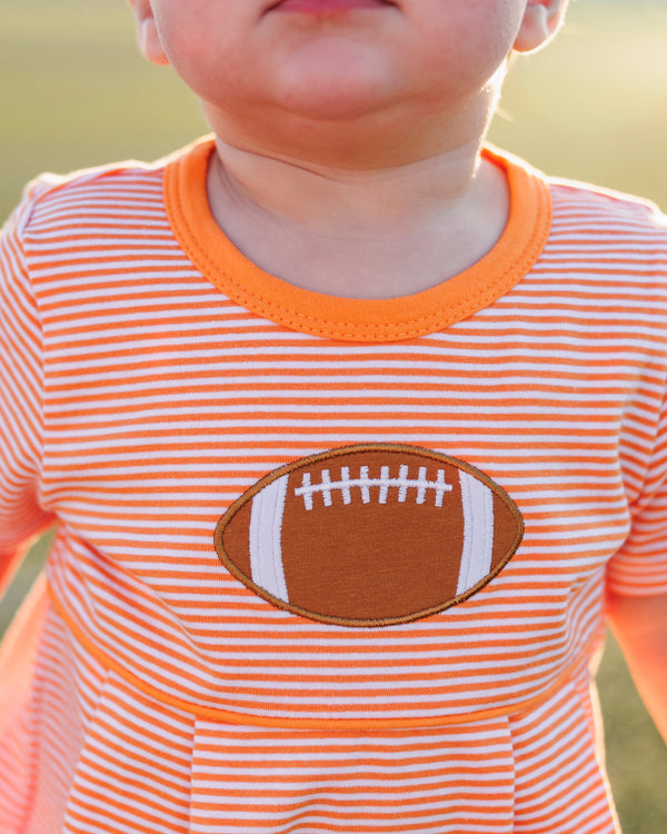 Football Bubble- Orange